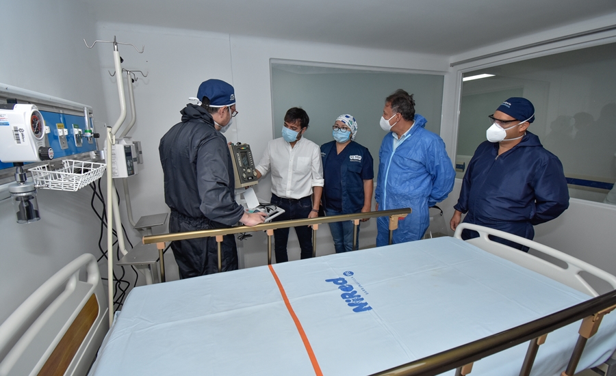 Comenzó instalación de 49 nuevos ventiladores que fortalecen capacidad de cuidados intensivos en Barranquilla