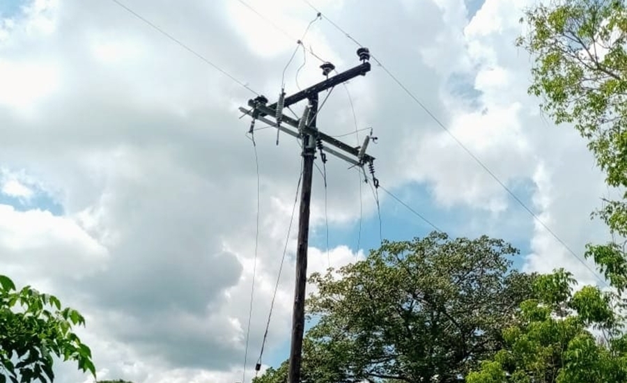 Intento de robo de redes eléctricas en zona rural de Sabanalarga