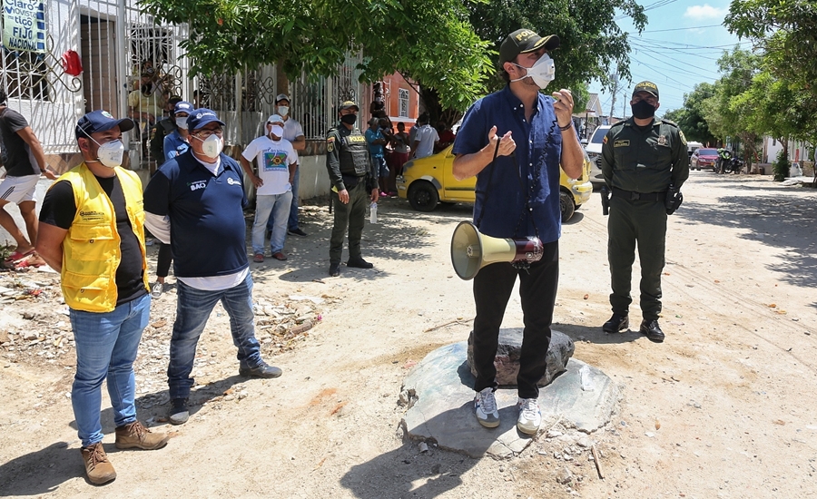 “Esta batalla la ganamos juntos y Rebolo será el modelo que muestre cómo Barranquilla derrotó al COVID-19”: alcalde Pumarejo