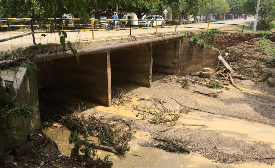 C.R.A inspeccionó arroyos desbordados durante lluvias y evalúa priorizar acciones en municipios afectados