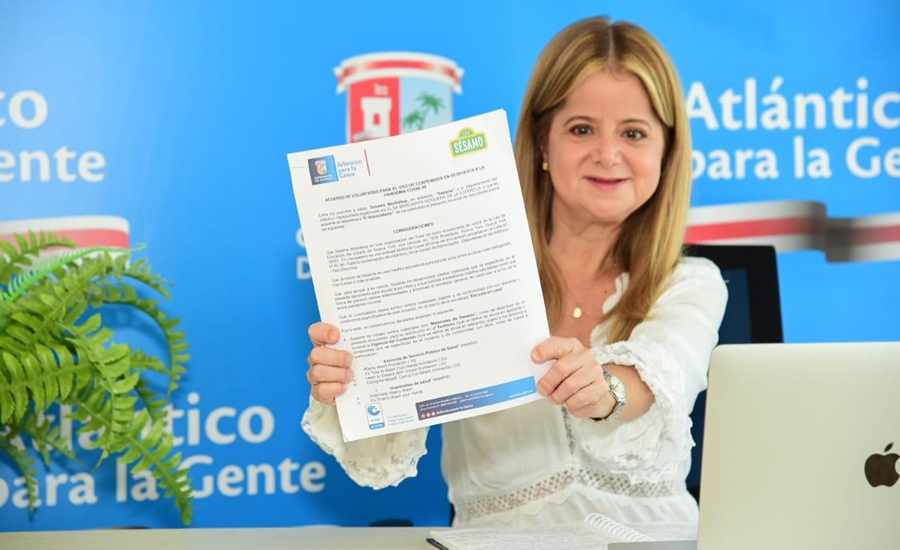 Plaza Sésamo se suma a la Gobernación del Atlántico para fortalecer programa de educación en casa