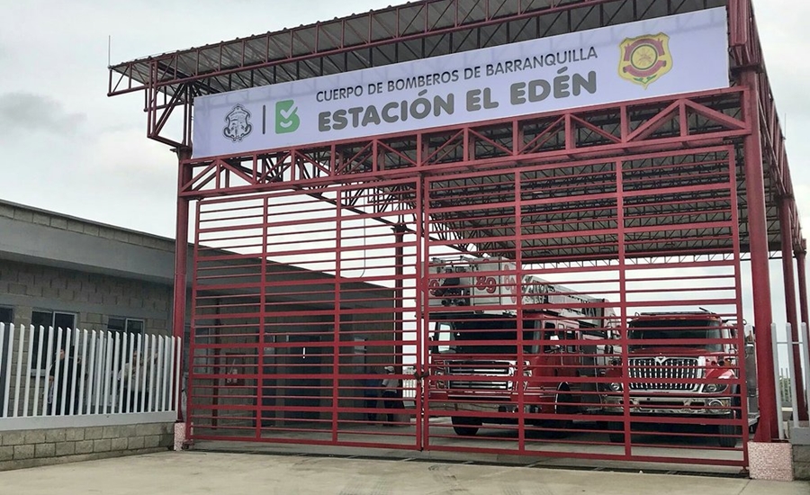 Distrito ordenó cierre de la estación de bomberos El Edén, luego de registrarse un caso de COVID-19