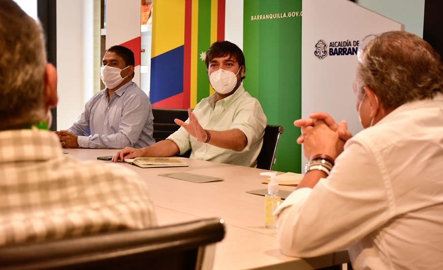 Alcalde Pumarejo y representantes de clínicas y hospitales revisan estrategias para mejorar atención de los barranquilleros