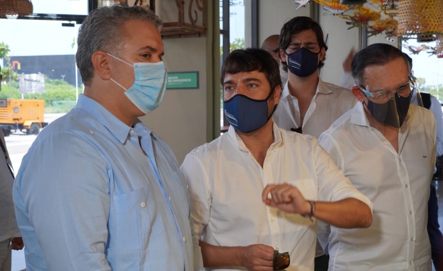 Estos son los proyectos que el alcalde Jaime Pumarejo le presentó al presidente Duque