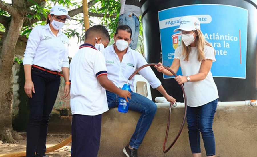 Población rural de Sabanalarga contará por primera vez con servicio de agua potable las 24 horas