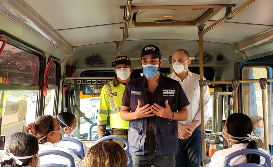 AMB garantiza movilidad de ciudadanos en transporte público en nueva fase de aislamiento
