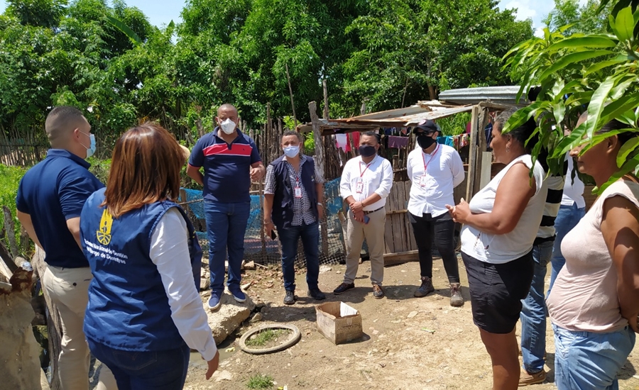 A 350 ascendió el número de viviendas afectadas por fuertes lluvias en Candelaria, Atlántico