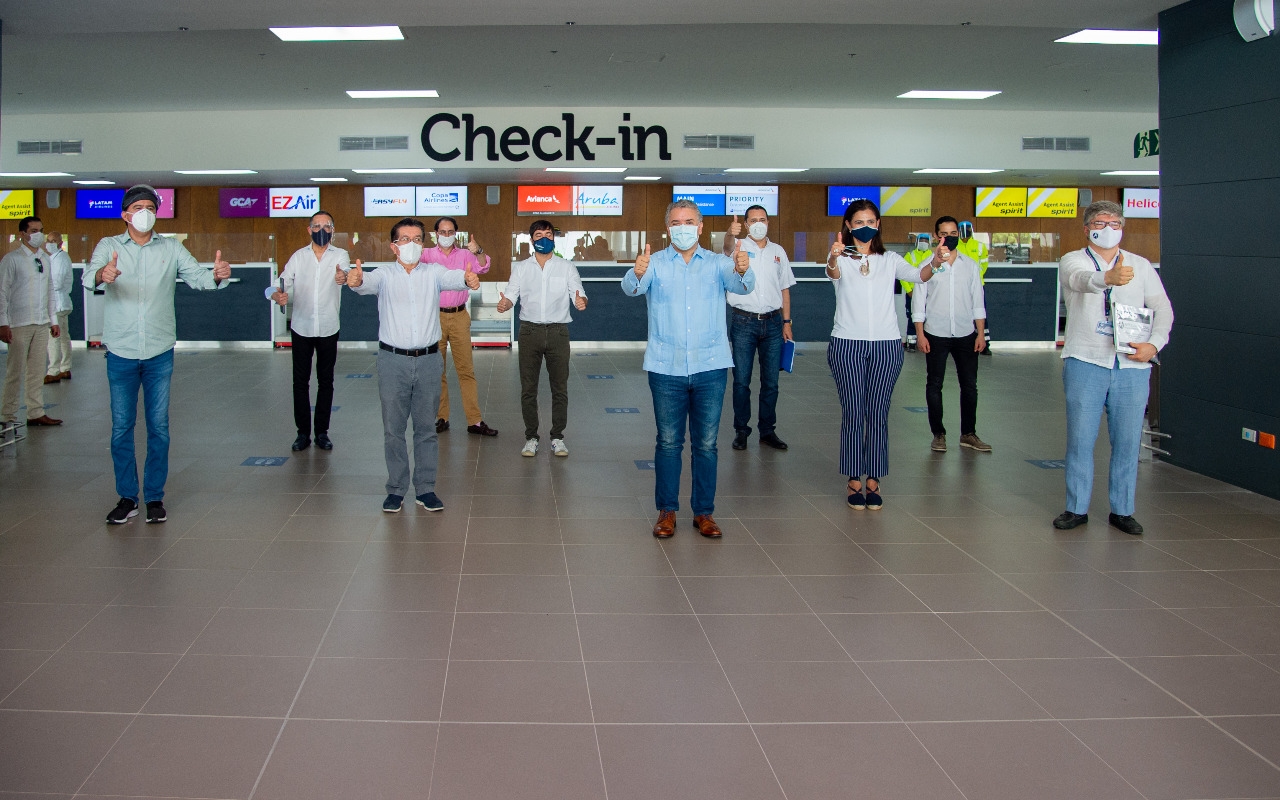 Presidente Duque entregó el 93% de las obras del Aeropuerto Ernesto Cortissoz de Barranquilla