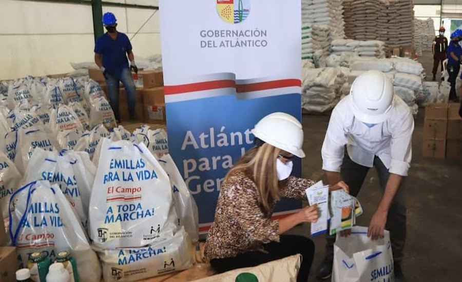 «Desde hoy 2.253 productores del Atlántico recibirán kits de siembra para poner el Campo a Toda Marcha»: Elsa Noguera