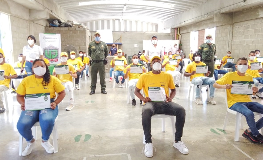 En barrios de Barranquilla crece el número de jóvenes comprometidos con la sana convivencia