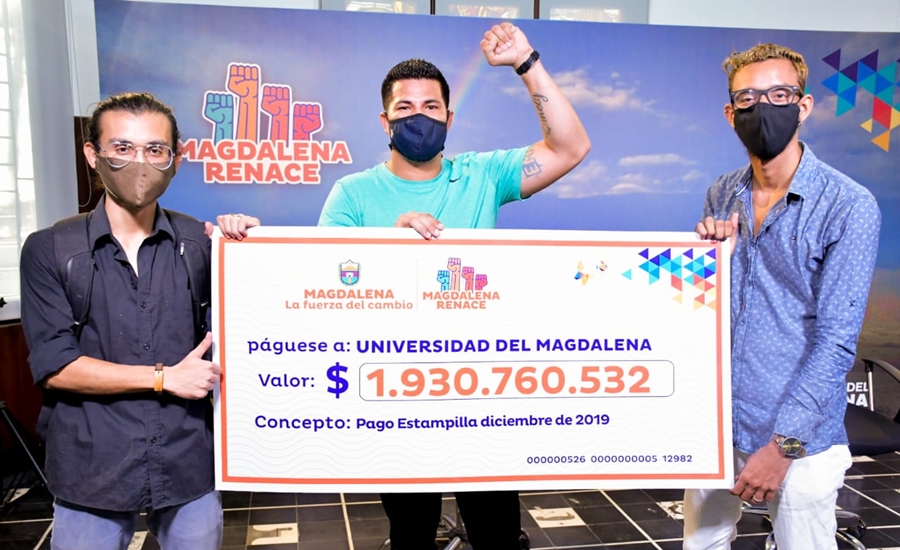 Gobernación del Magdalena logró el pago de estampilla pro-universidad por $1.930 millones
