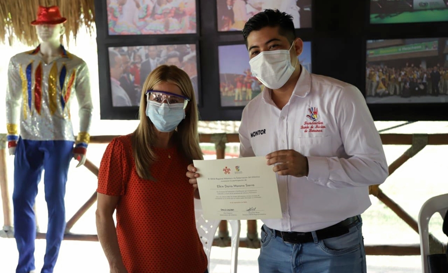 Gobernación y SENA certifican a músicos empíricos de la Banda Departamental de Baranoa