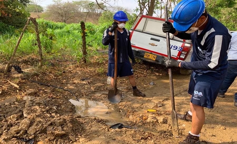 Triple A realiza operativos en Acueducto Costero para eliminar conexiones fraudulentas