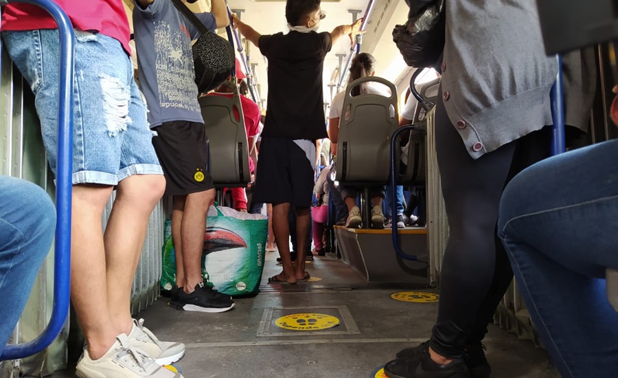 Transmetro amplía al 50% la ocupación máxima en el Sistema