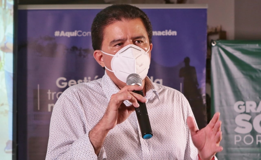 Alcalde Rodolfo Ucrós socializa diseños del nuevo parque del sector La Bonga de Soledad