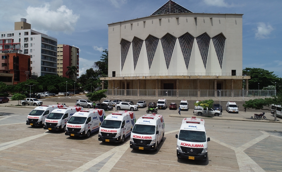 Con 6 nuevas ambulancias, el Distrito continúa moviéndose por la vida de los barranquilleros