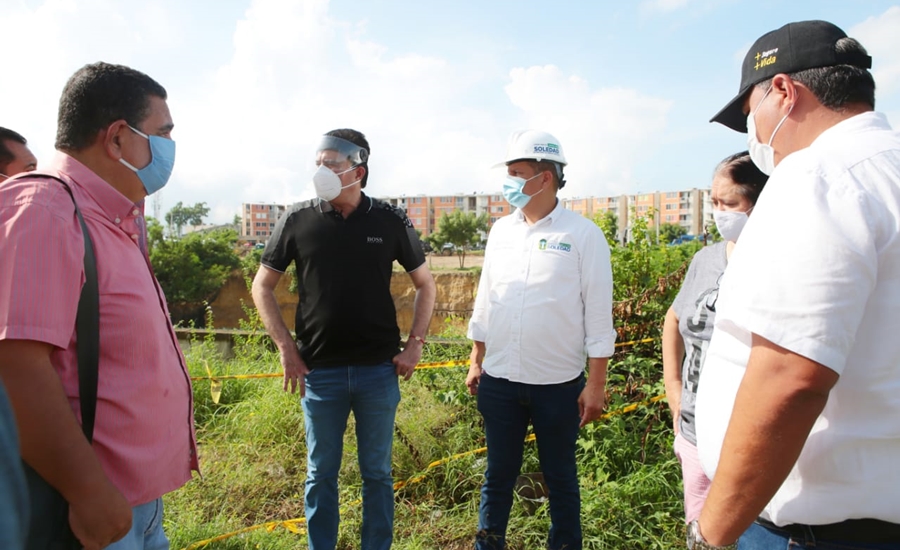 Alcaldía de Soledad atenderá erosión en sector que interconecta arroyos El Platanal y El Salao