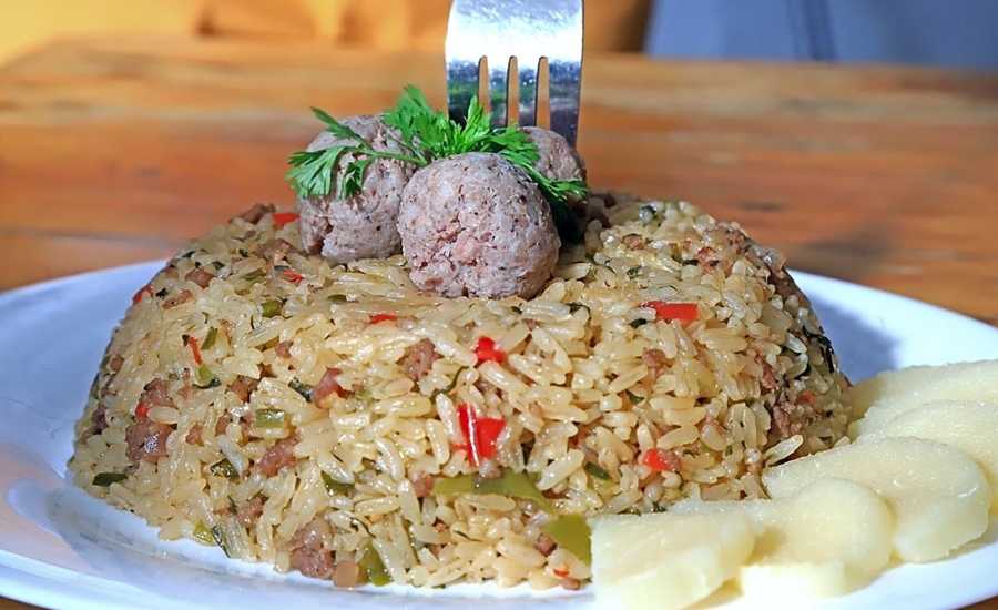 arroz de butifarra