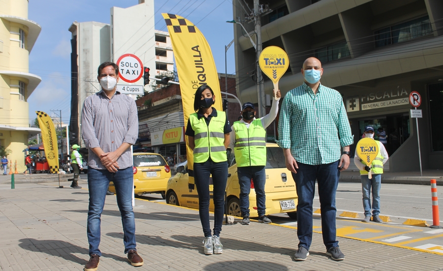 Distrito de Barranquilla implementó zonas amarillas amigables aledañas al Paseo Bolívar