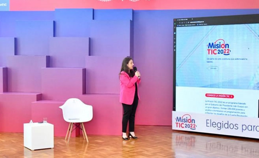 Ministra Karen Abudinen dio la bienvenida a los próximos 5.623 programadores de Colombia