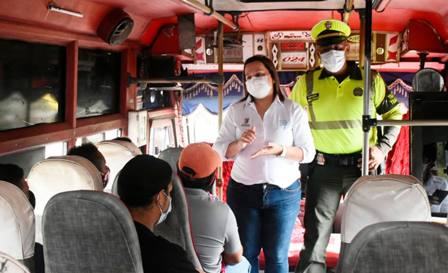 Tránsito Departamental realiza operativos pedagógicos en vías del Atlántico
