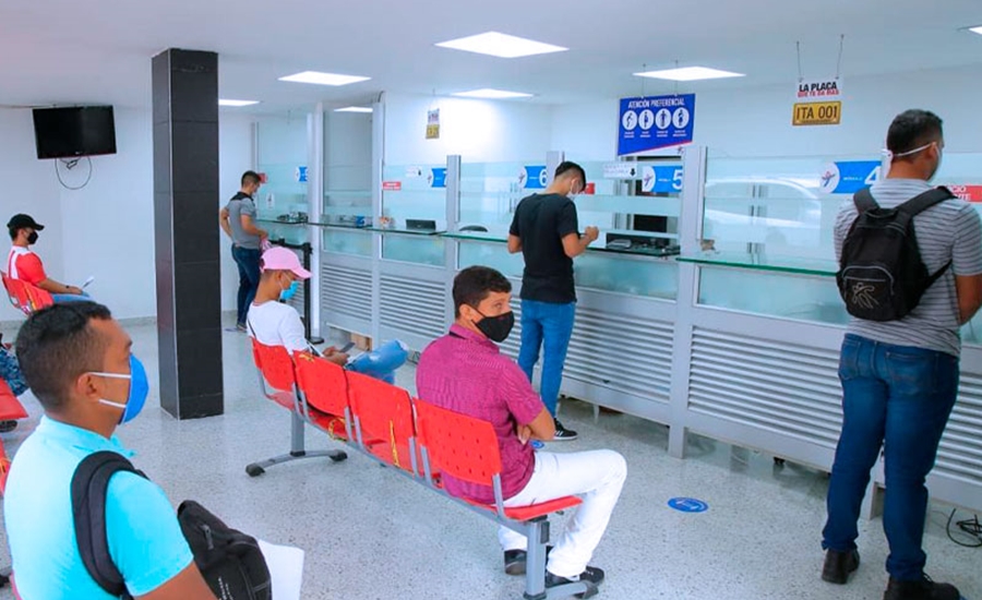 Tránsito del Atlántico adelanta jornada de inscripción masiva al RUNT