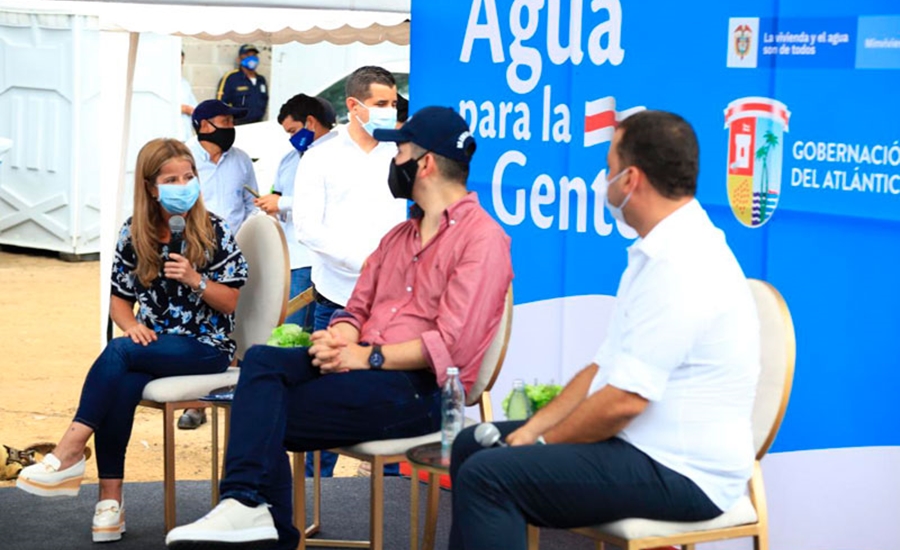 Gobernación y Ministerio de Vivienda inauguraron planta de tratamiento de aguas residuales que beneficiará a 43 mil atlanticenses