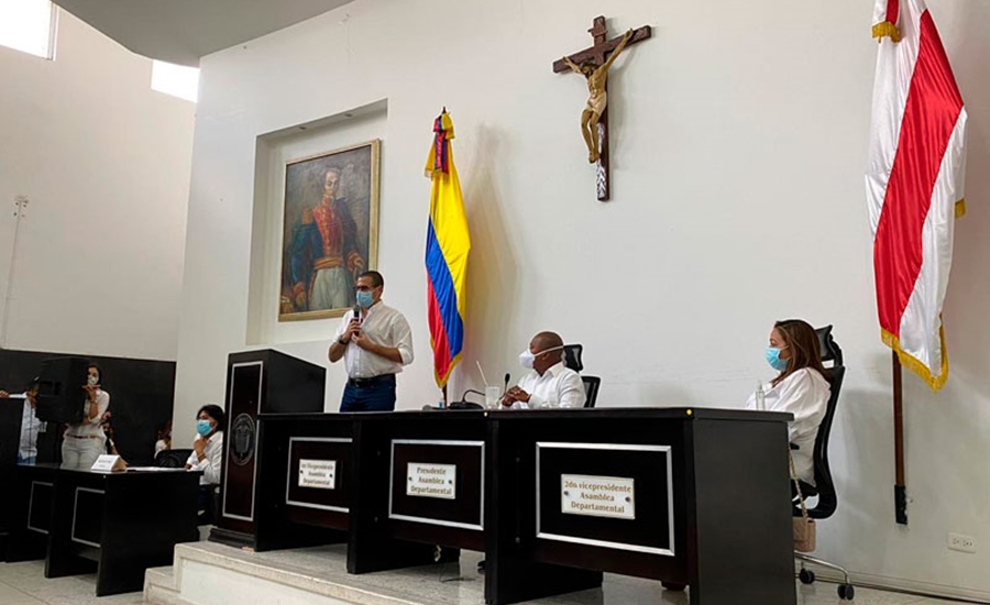 Secretario General del Atlántico acompañó la instalación de la tercera sesión ordinaria de la Asamblea Departamental