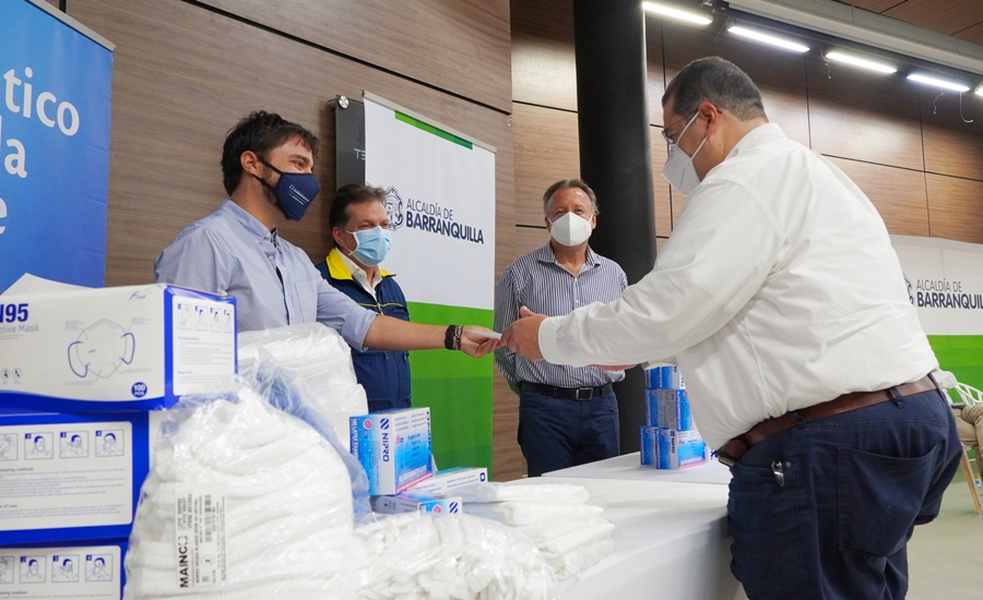 Gobernaciones de Atlántico y Bolívar recibieron del Gobierno Nacional nueva entrega de elementos de protección personal para la atención por COVID -19
