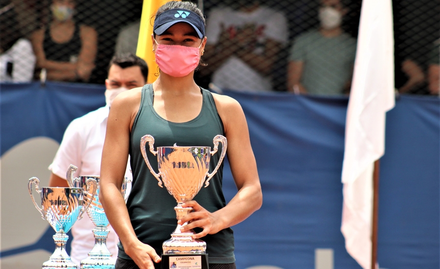 María Fernanda Herazo es campeona del Torneo Piloto Colsanitas Open de Armenia