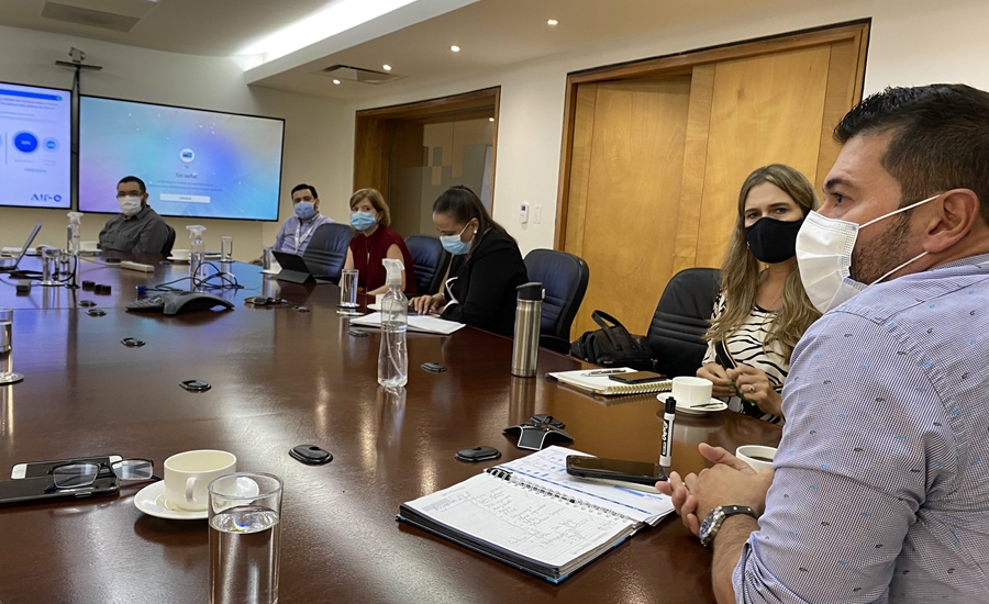 Empresarios se reunieron  con Gerente General de Air-e
