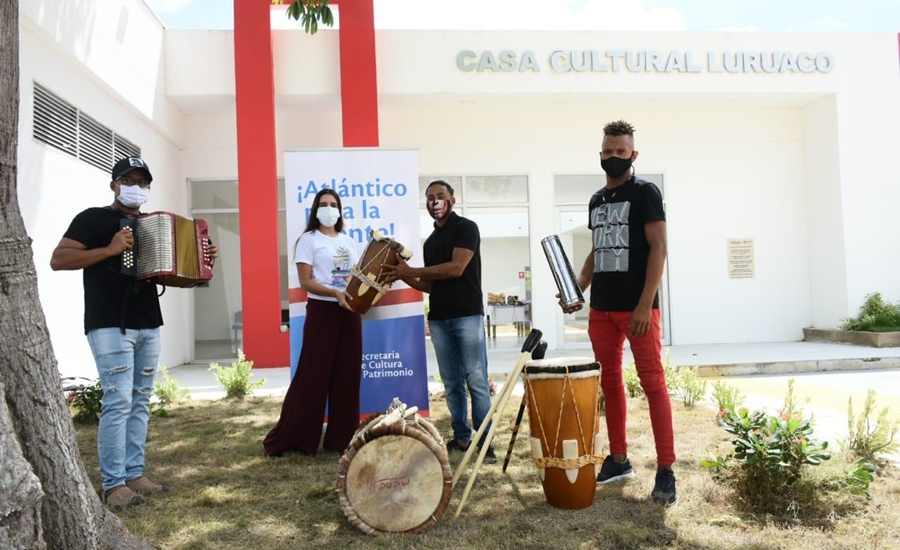 Gobernación inició dotación de Casas de Cultura para reactivar las artes del Atlántico
