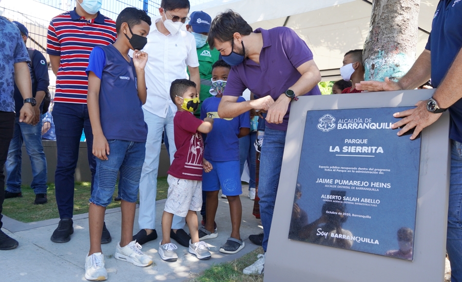 En La Sierrita, los niños tienen un parque más con zonas exclusivas para ellos