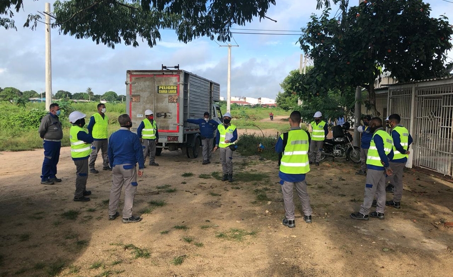 Mejoras eléctricas en Malambo