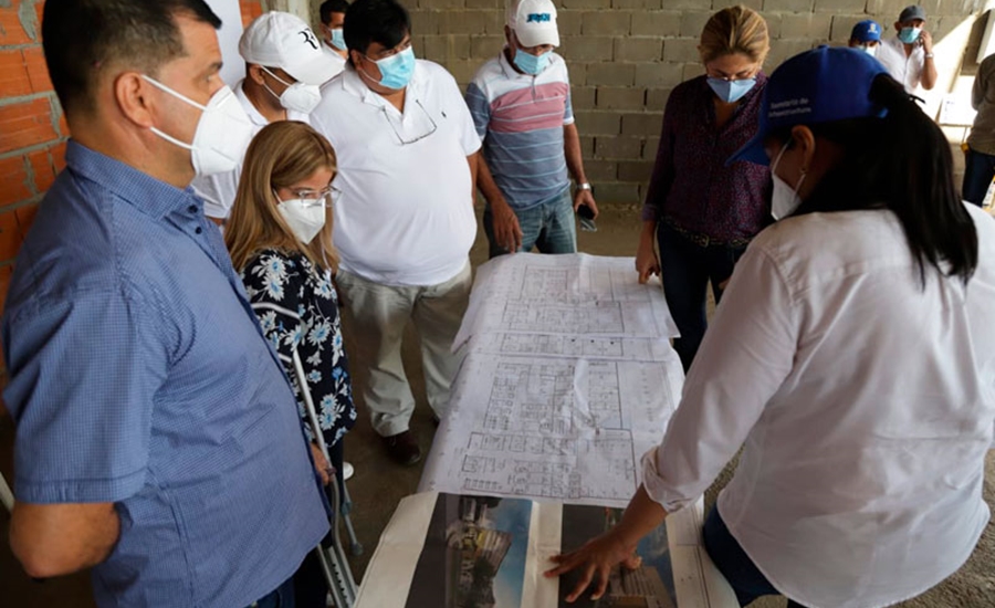 Gobernadora Noguera anunció 6 mil millones de pesos para terminar obras y dotación del hospital de Palmar de Varela