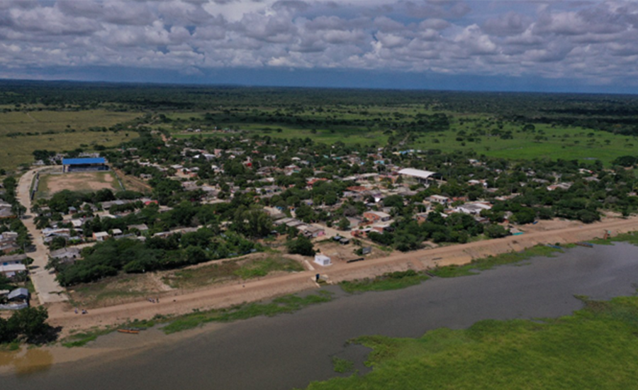 Gobierno Nacional entregó terraplén de protección contra inundaciones en Ponedera, Atlántico