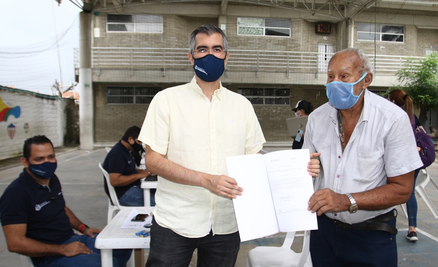 Promoviendo la vivienda digna, Vitrina al Barrio llegó a Villas de San Pedro