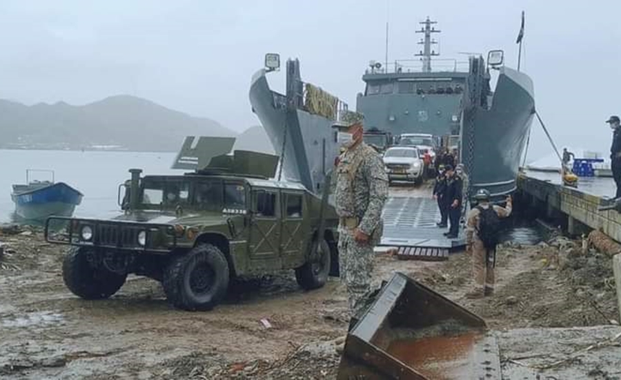 Llegó cargado con ayudas a Providencia el buque ARC “Golfo de Uraba”