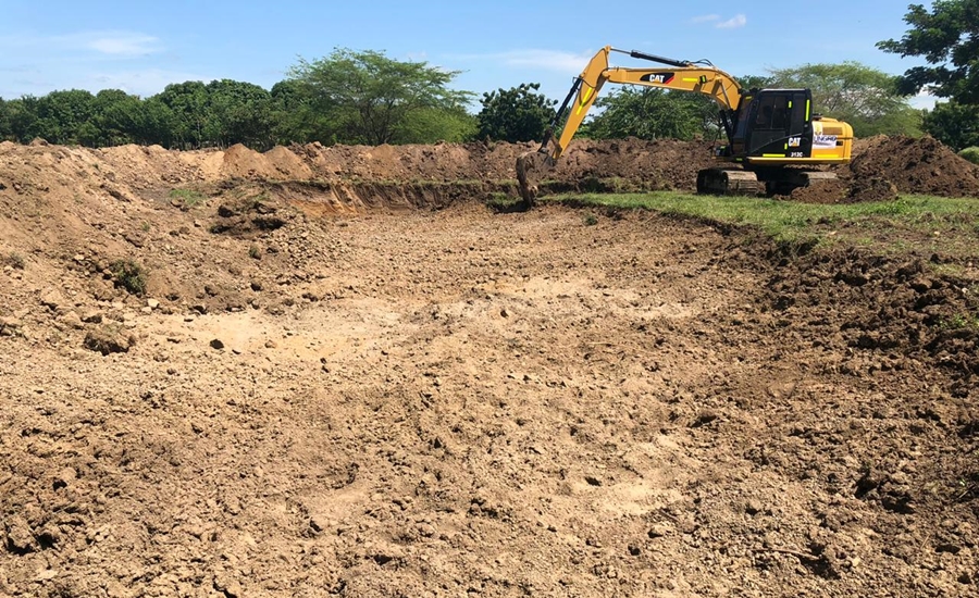 Continúan obras de mitigación de inundaciones en Candelaria