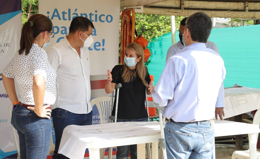27 por ciento han avanzado las obras del sistema de alcantarillado de Palmar de Valera