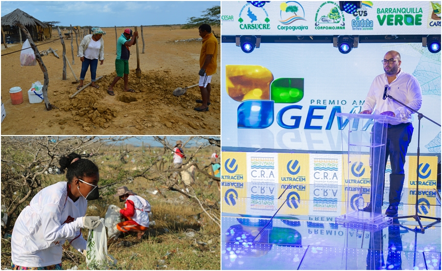 C.R.A y Ultracem premiaron los diez mejores proyectos ambientales de la región Caribe