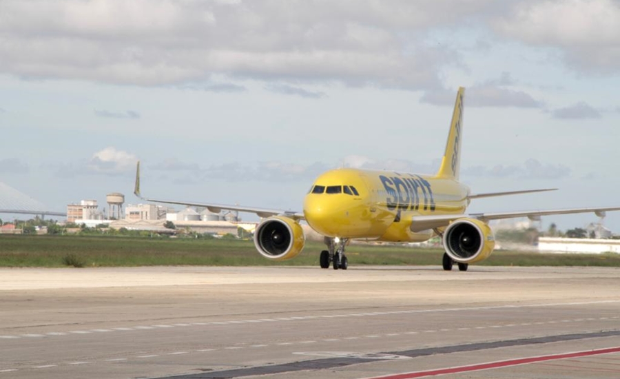 Spirit Airlines llegó al Aeropuerto Cortissoz