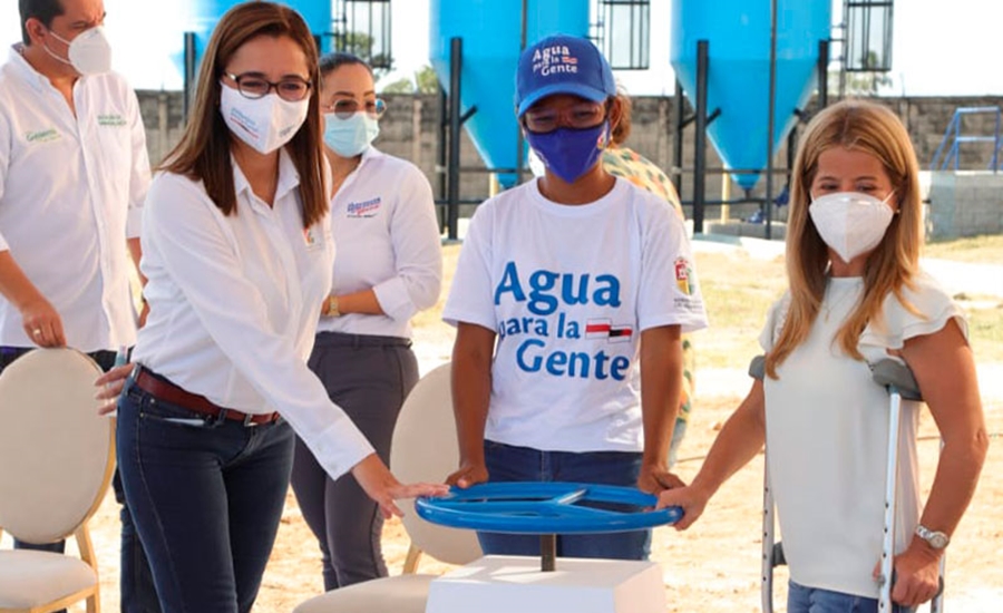 Gobernadora del Atlántico inauguró ‘La Ruta del Agua’ desde Ponedera a Sabanalarga