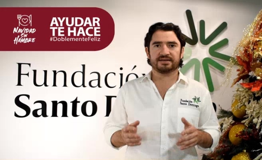 Fundación Santo Domingo duplicará los aportes que se logren en la campaña Navidad sin Hambre