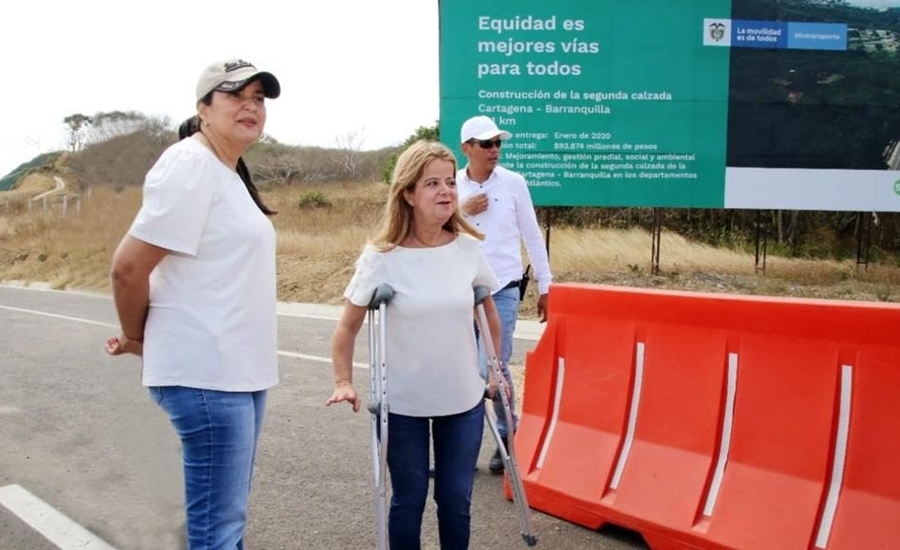 “Las inversiones en conectividad vial son clave en nuestra apuesta por el turismo en el Atlántico”: Elsa Noguera