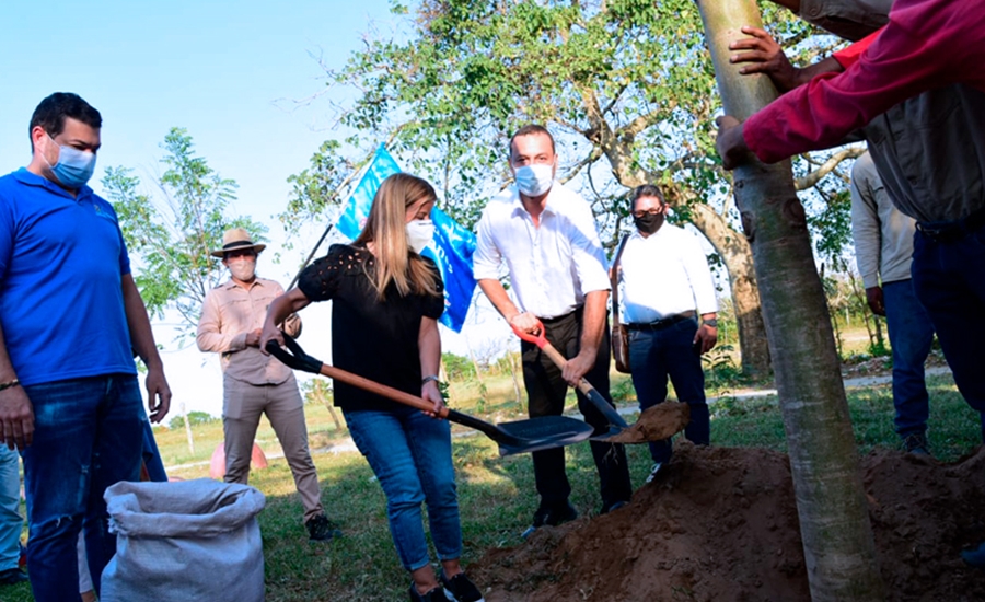 «Desde hoy el nuevo parque lineal de Galapa empieza a ser una realidad»: Elsa Noguera