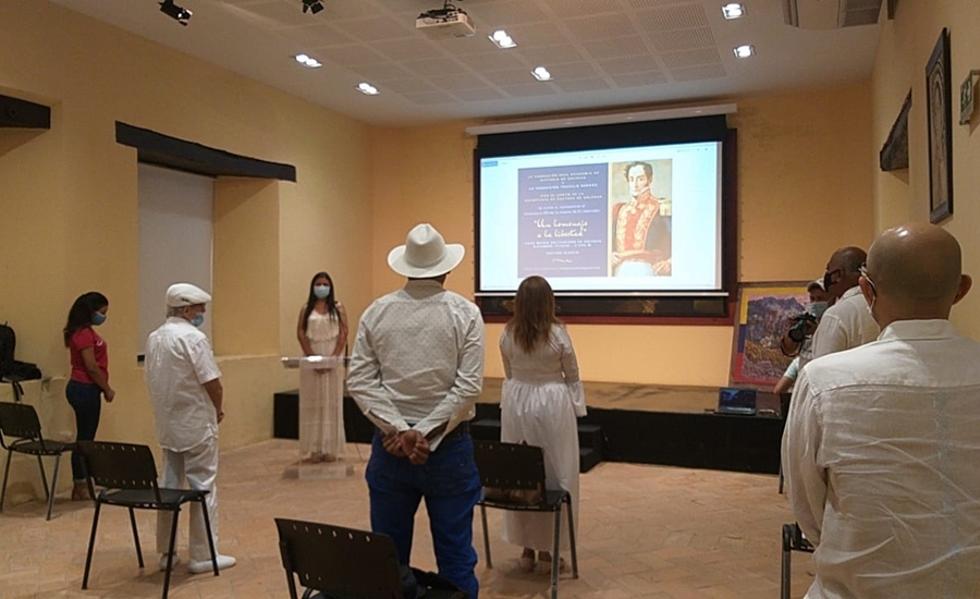 Soledad conmemoró el aniversario 190 del fallecimiento de El Libertador
