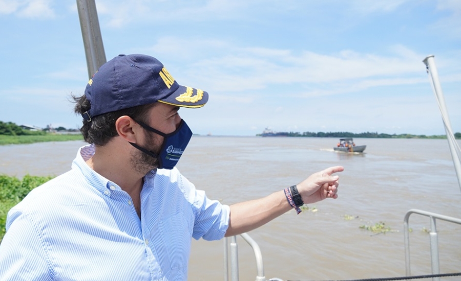 “Obras en el río deben ser mantenidas y mejoradas para asegurar que sector portuario siga siendo motor de desarrollo”: Pumarejo