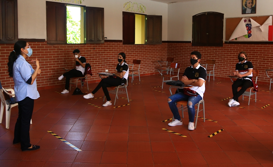 Así avanza el regreso seguro y gradual a las aulas en las instituciones de Barranquilla