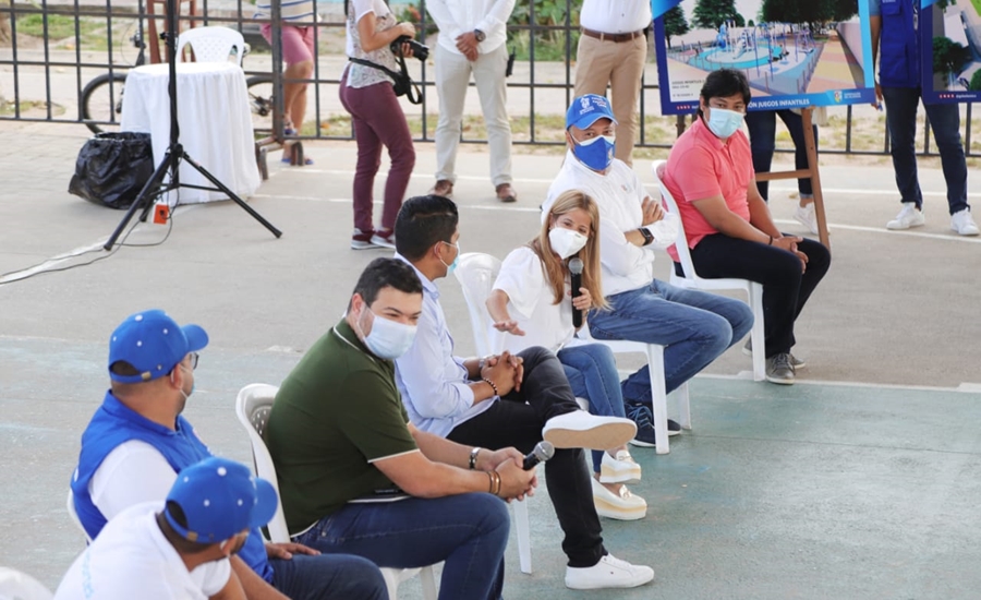 “Antes del 31 de diciembre iniciarán las obras del parque Recreodeportivo Sur de Malambo”: Elsa Noguera